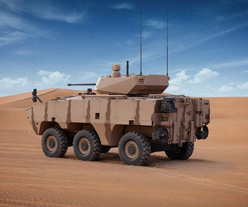 AL JASOOR Launches Rabdan 6x6 Infantry Fighting Vehicle at IDEX 2021 