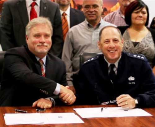 Orbital ATK, USAF Sustainment Center Sign Support Agreement