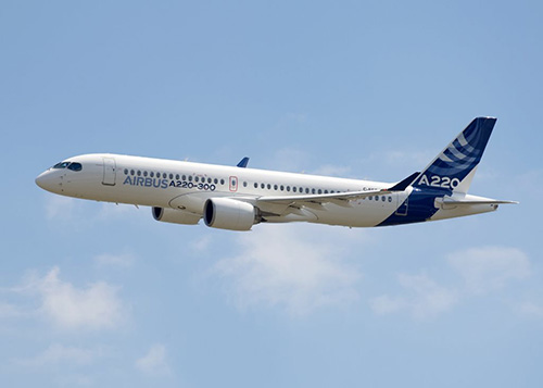 Airbus Introduces the A220-100 and A220-300