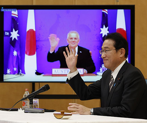 Australia, Japan Sign Landmark Defense Pact 