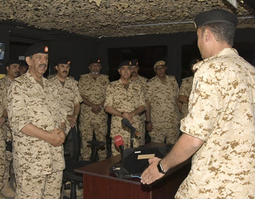Bahrain’s Commander-in-Chief Visits Royal Command, Staff & National Defense College