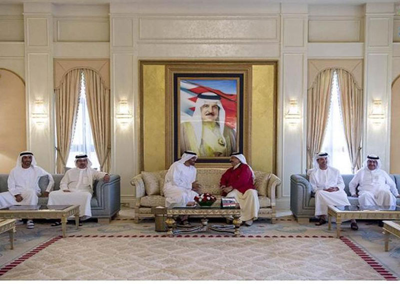 Bahrain’s King Receives Abu Dhabi Crown Prince