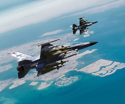 Bahrain First to Receive Newest F-16 Training Simulators 