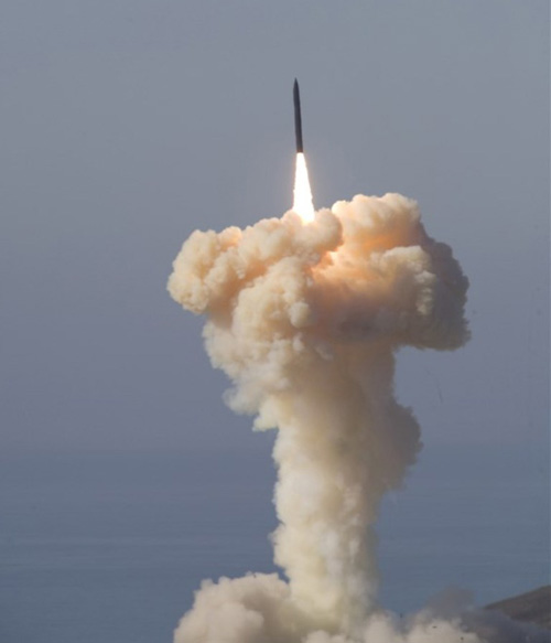 Boeing Team Loads Milestone Missile into Silo