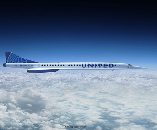 Boom, United Ink World’s First Purchase Agreement for Supersonic Aircraft 