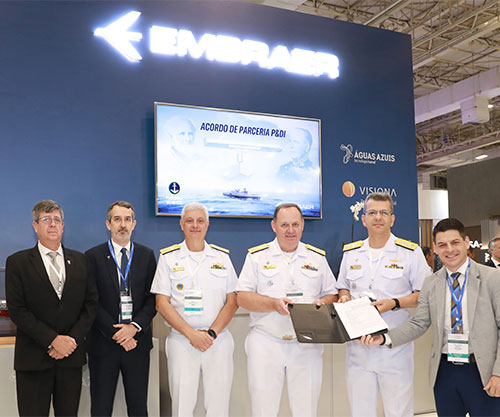 Brazilian Navy, Embraer Sign Innovation Partnership Agreement