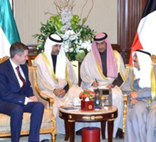 British Defense Secretary Visits Kuwait