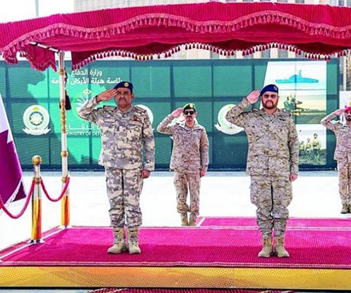 Chief of Staff of Qatari Armed Forces Concludes Visit to Saudi Arabia