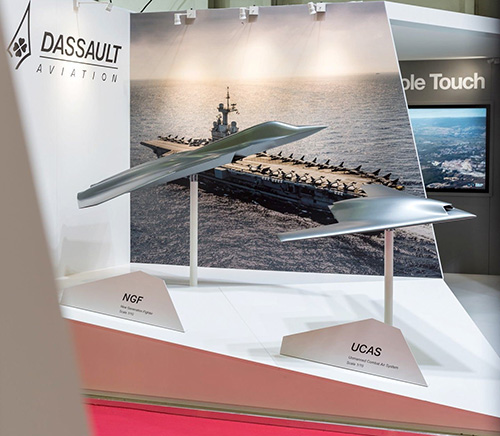 Dassault Presents New Generation Fighter (NGF) at Euronaval