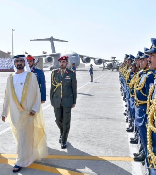 Dubai Ruler Attends Khalifa Air College Graduation 