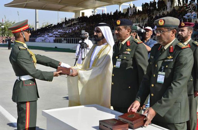 Dubai Ruler Attends Zayed II Military College Graduation 