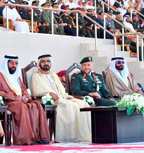 Dubai Ruler Patronizes Zayed II Military College Graduation 