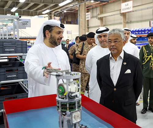 EGDE Welcomes HM King of Malaysia at its Manufacturing Facilities