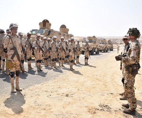 Egyptian, German Forces Organize Joint Training Course on IEDs