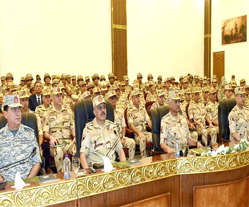 Egypt’s Commander-in-Chief Attends Strategic Command Centers Exercise for Air & Air Defense Forces