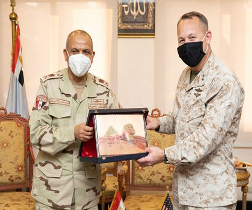 Egypt Receives US Central Command’s Director for Strategy, Plans & Policy 