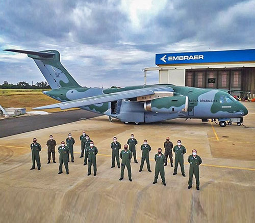 Embraer Delivers Third C-390 Millennium to Brazilian Air Force