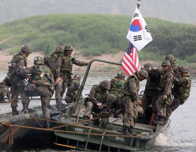 US, South Korea Begin Joint Naval Drills 