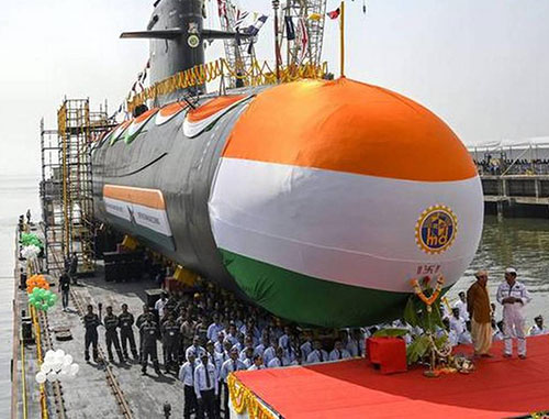 Fourth Indian Scorpene®-Class Submarine Launched