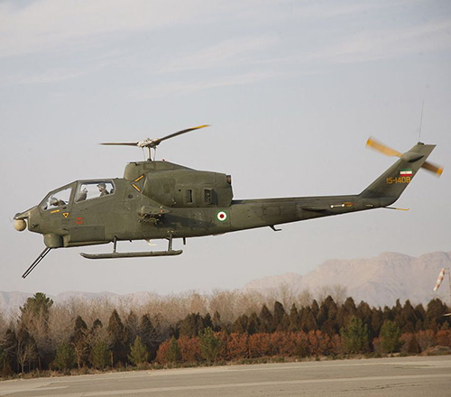 Iran Mounts Night-Vision Systems on Helicopters