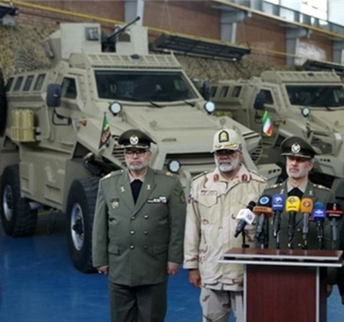 Iran Unveils New 4x4 MRAP Personnel Carrier