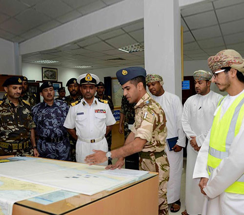 Italian, US Delegations Visit Oman’s Maritime Security Center