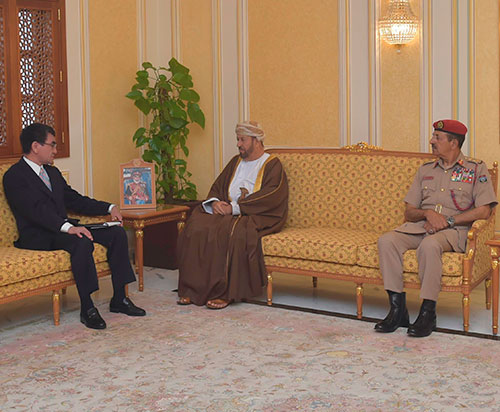 Japanese Defense Minister Visits Oman