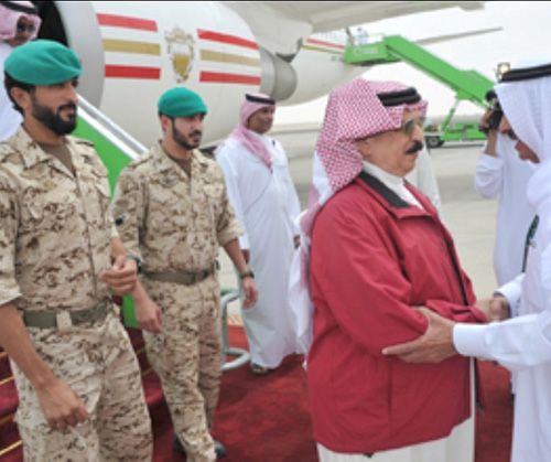 King of Bahrain Attends Closing Ceremony of Gulf Shield 1