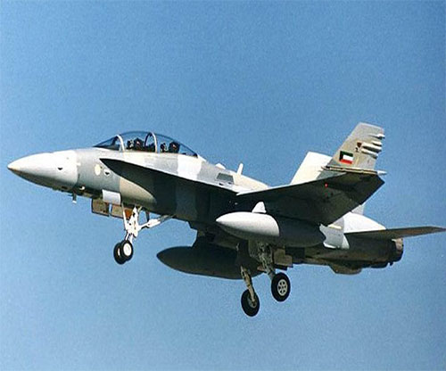 Kuwait Requests Follow-on Technical Support for its F/A-18 C/D/E/F Hornet Fleet