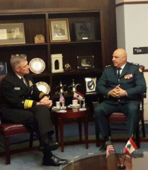 Lebanese Armed Forces Commander Concludes Visit to USA