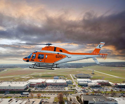 Leonardo Delivers 1st TH-73A Training Helicopter to US Navy