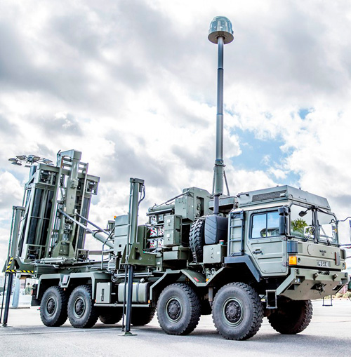 MBDA’s Land Ceptor Air Defense System Debuts at DSEI