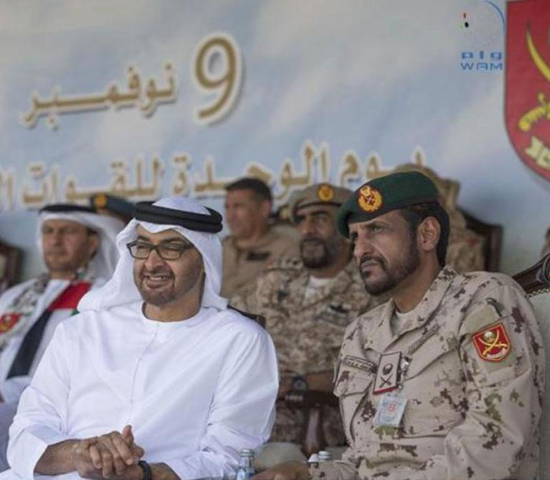Mohamed bin Zayed Attends UAE Land Forces’ 26th Unification Ceremony