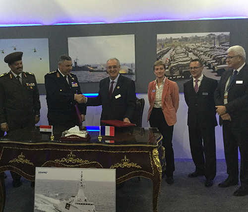 Naval Group, Egyptian Navy Sign 5-Year Support Agreement