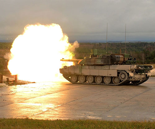 Nexter Qualifies the New SHARD 120mm APFSDS Tank Ammunition