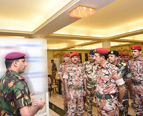 Oman’s Armed Forces Chief Visits Southern Horizon Exercise