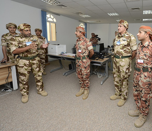 Omani Commanders Inspect Readiness for Joint UK Drills