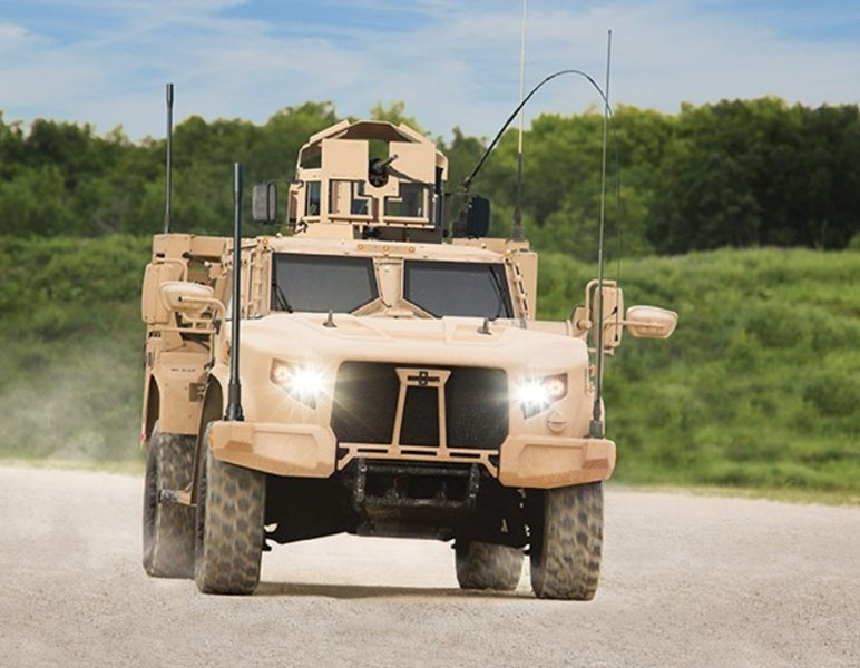 Oshkosh Resumes Work on Joint Light Tactical Vehicle
