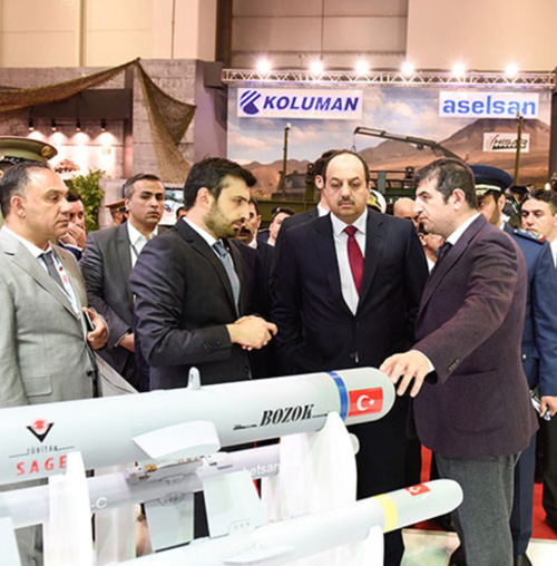 Qatar Defense Minister Concludes Visit to IDEF 2017