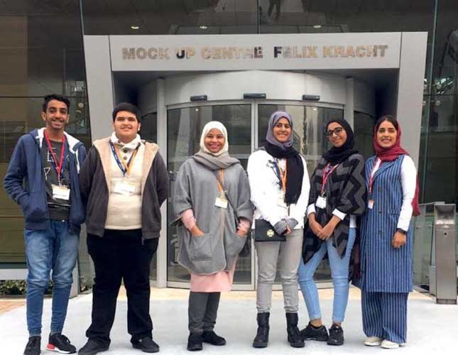 Emirati Students Get Up Close and Personal with Airbus