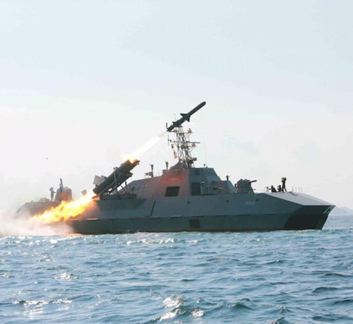 North Korea Test Fires Anti-Ship Missiles