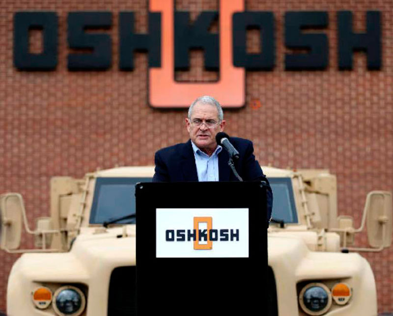 President of Oshkosh Defense to Retire in February