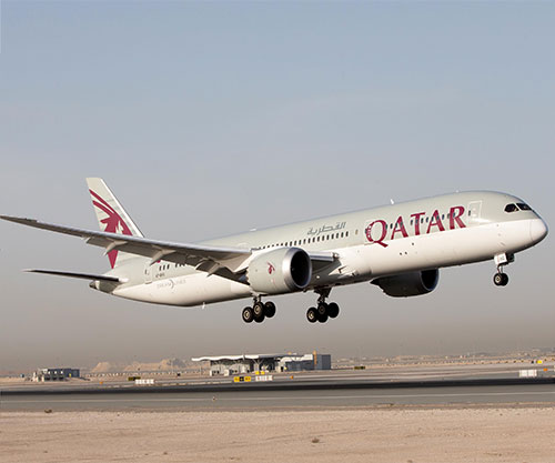 Qatar Airways Participates in Dubai Airshow 2023