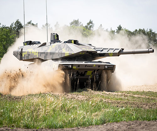 Rheinmetall Presents New KF51 Panther Tank at Eurosatory 2022