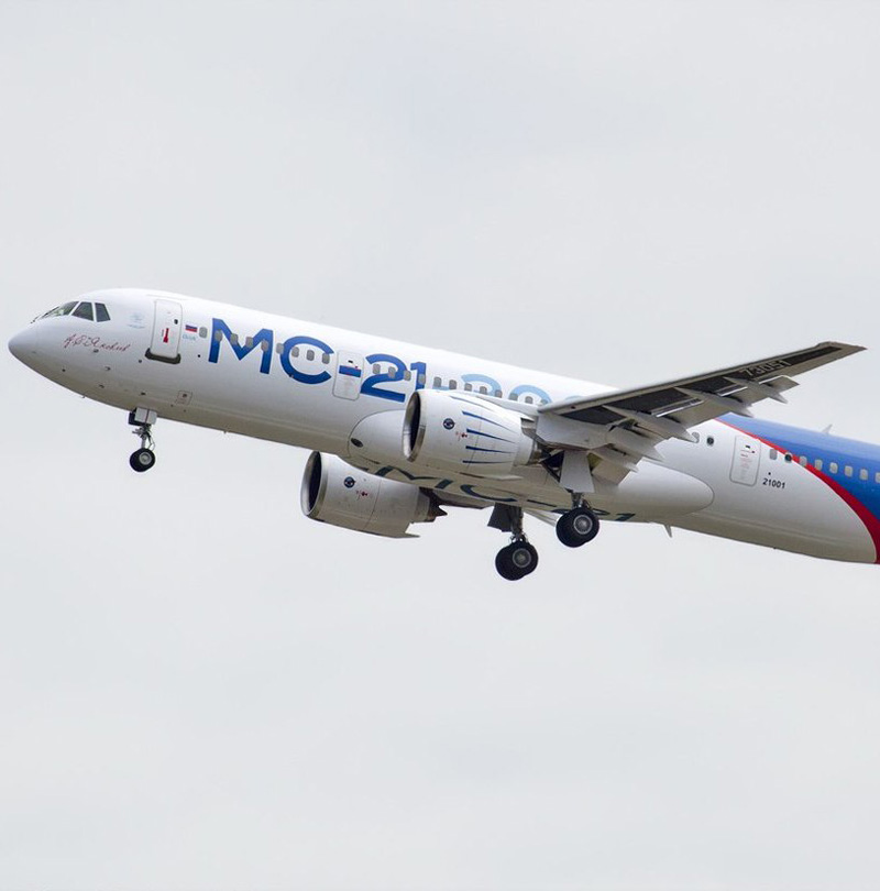 Rostec to Provide After-Sale Service for MC-21 Aircraft