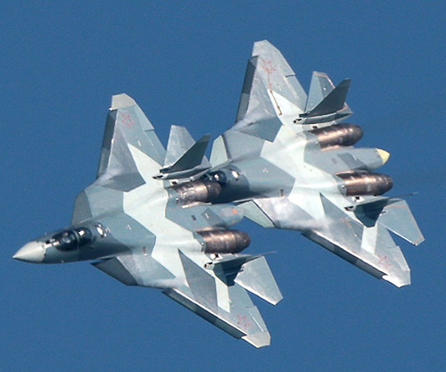 Russia Starts Serial Production of Su-57 Fighter Jet 