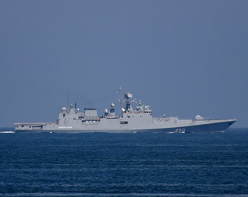 Russian Frigate Admiral Essen Participates at IDEF 2019 