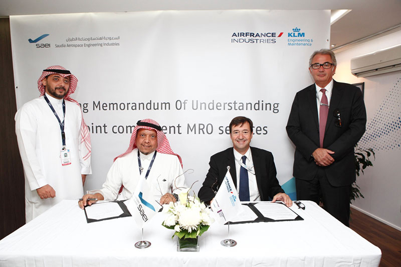 SAEI, Air France Industries KLM E&M to Set Up Joint Component MRO Services