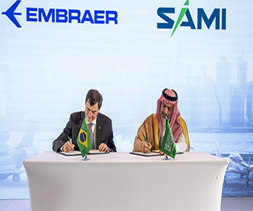 SAMI, Embraer to Establish Saudi-Brazilian Cooperation in Defense & Security