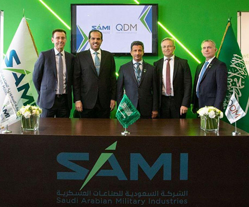 SAMI, QDM to Develop Saudi Capabilities in Testing Defense Products
